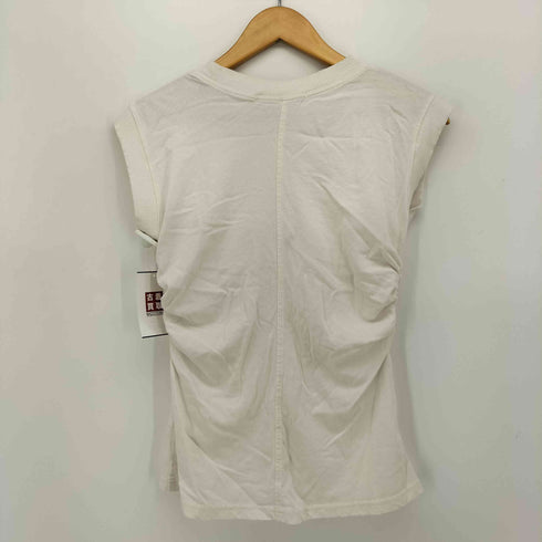 レイビームス Ray BEAMS 24SS ギャザー フロント ノースリーブ カットソー レディース